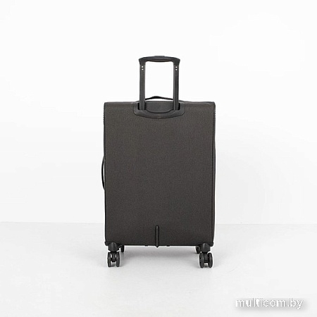 Чемодан-спиннер Francesco Molinary 338-1004/3-24BLK (черный)