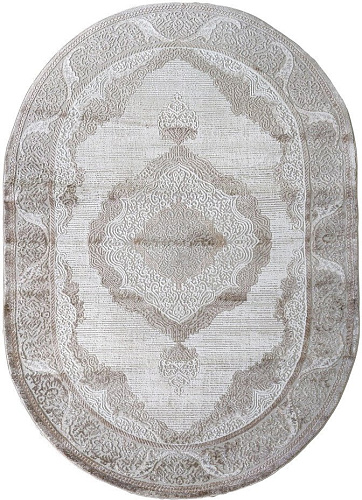 Ковер для жилой комнаты Safyun Victoria HL651-CREAM-VIZON-OVAL (1x2)