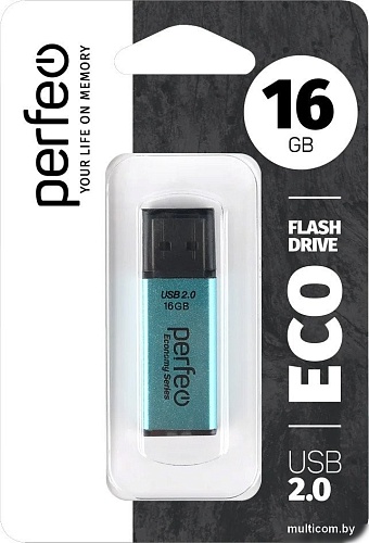 USB Flash Perfeo E03 16GB (зеленый)