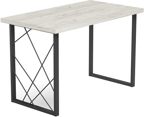 Кухонный стол Mio Tesoro Wasabi 36 120x66 (дуб крафт белый/черный)