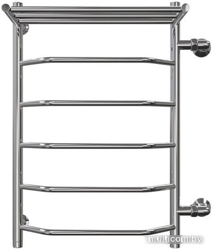 Полотенцесушитель Granula Трапеция, с полочкой боковое подключение правое 50х80 см