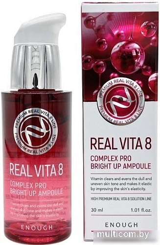 Enough Сыворотка для лица Real Vita 8 Complex Pro Bright Up Ampoule 30 мл