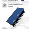 Чехол VOLARE ROSSO Book Case для Realme XT/X2/K5 (синий)