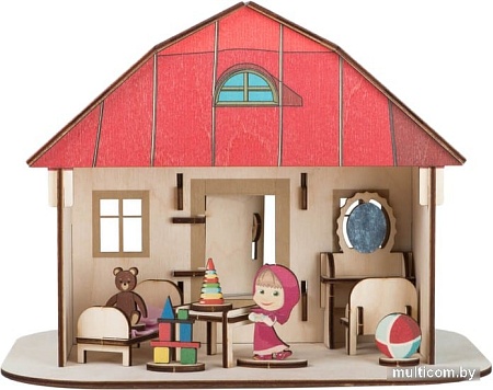Кукольный домик Большой слон Домик Маши 0025