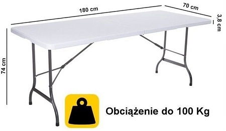 Стол Good Home ZK-180S (белый)