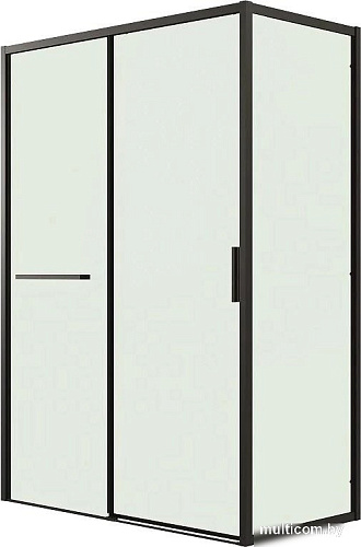 Душевой уголок Grossman Style 110x90x195 120.K33.05.1190.21.00 (черный матовый/прозрачное стекло)