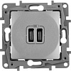 Розетка Type-C Legrand Etika 672435 (алюминий)