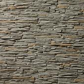 Декоративный камень Подворье Феодал Древесный скол угловой (серый)