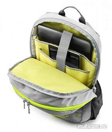 Рюкзак HP Active (серый/зеленый)
