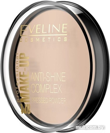 Компактная пудра Eveline Cosmetics Anti Shine Complex Pressed Powder (тон 35 golden beige)