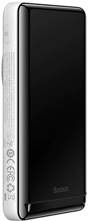 Внешний аккумулятор Baseus Magnetic Bracket Wireless Fast Charge 10000mAh (белый)