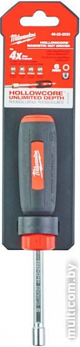 Торцевая отвертка для гаек Milwaukee Hollowcore Hex 6 мм 48-22-2533