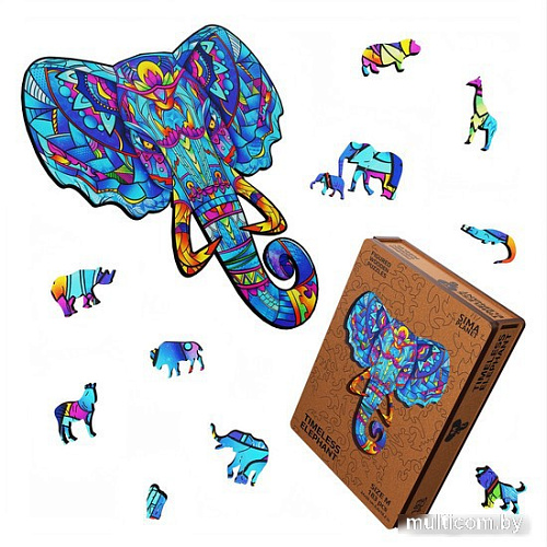 Пазл Sima-Land Timeless Elephant 9375731 (183 эл)