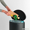 Brabantia FlatBack+ 30 л (минерально-графитовый)