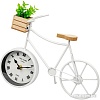 Настенные часы Вещицы Велосипед с суккулентом Fancy52