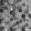 Фотообои Vimala 3D Шестиугольники 4 270x300