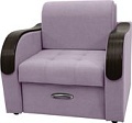 Кресло Сириус Лидер-1 НПБ 105x110 (Eva 13 велюр светло-фиолетовый)