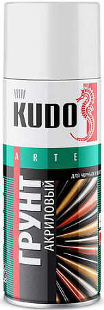 Акриловая грунтовка Kudo KU-210X (520 мл, черный)
