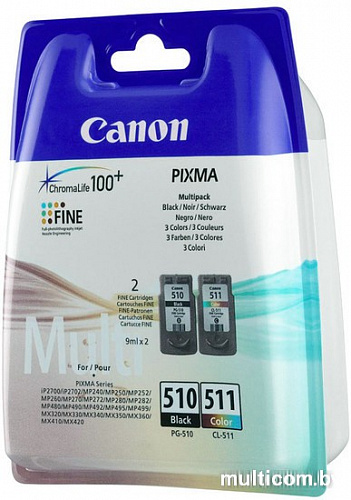Картридж Canon PG-510 / CL-511 MultiPack [2970B010]