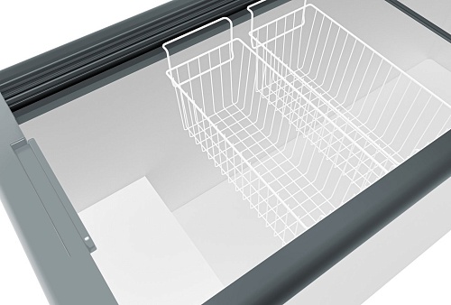 Морозильный ларь Gellar FG 250 C (серый)