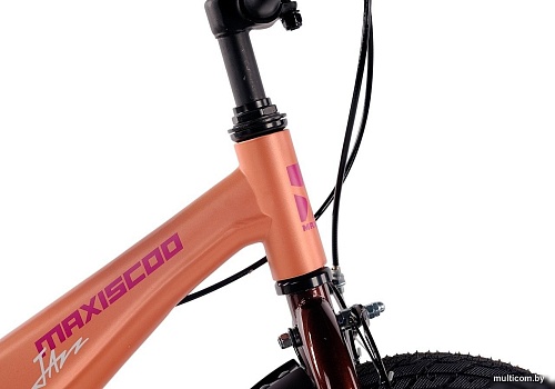 Детский велосипед Maxiscoo Jazz Стандарт Плюс 14 2025 MSC-J1441 (пудра)