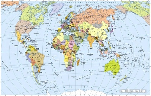 Фотообои Citydecor География с защитным покрытием 400x254