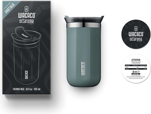 Термосы, термокружки WACACO С вакуумной изоляцией WCCOCTB (синий)