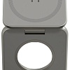 Беспроводное зарядное Magssory Fold Pro 3 в 1 WCH063 (титановый)