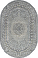 Ковер для жилой комнаты Merinos Cuba F399-OVAL-BLUE (1.5х2.3)