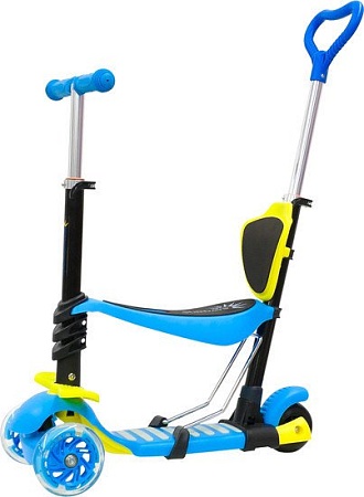 Самокат Sundays KB05B-2 (светящиеся колеса)