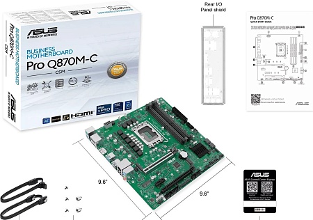 Материнская плата ASUS Pro Q870M-C-CSM