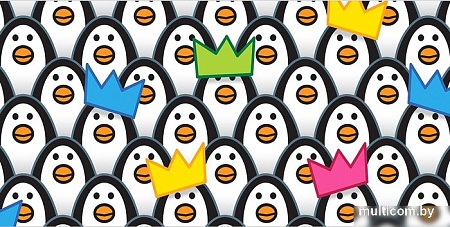 Корзина JoyArty Пингвинье королевство gaba_11864