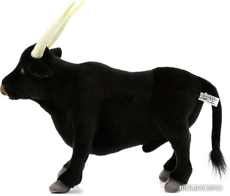 Классическая игрушка Hansa Сreation Черный бык 4628 (50 см)