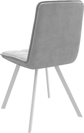 Стул Мамадома Rom D (b20 Silver Lux/белый)