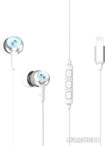 Наушники Baseus Encok Lightning P02 (серебристый/золотистый)