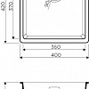 Кухонная мойка Omoikiri Kata 40-U DC