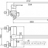 Смеситель Gerhans K13115W