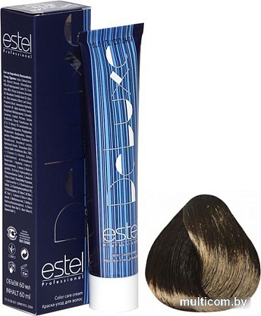 Estel Professional De Luxe 4/7 шатен коричневый