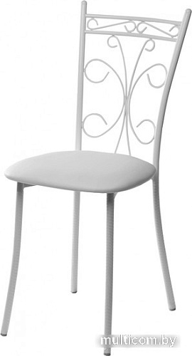 Стул Древпром Неаполь ДП2-16 (белый матовый/линкольн белый)