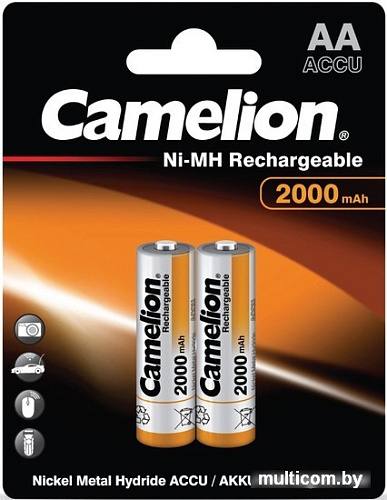 Аккумуляторы Camelion NH-AA2000BP2 2шт