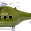 Игрушечный транспорт Полесье Вертолет военный Альфа 72443 (зеленый)