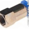 RockForce Фитинг для пласт. трубок 6 мм с внут. резьбой 1/4 RF-SPCF06-02