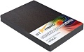 Картонная обложка для переплета Starbind A4 230 г/кв.м. 100 шт (кожа, черный)