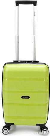 Чемодан-спиннер Torber В Отпуск T1902S (салатовый)