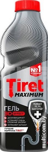 Средство для труб Tiret Maximum 850 мл