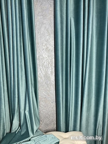 Штора Ника Зварико 7200250 2.0x2.5 м (светлый изумруд 25)