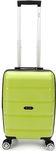 Чемодан-спиннер Torber В Отпуск T1902S (салатовый)