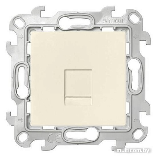 Розетка компьютерная Simon 2410598-031 (слоновая кость)