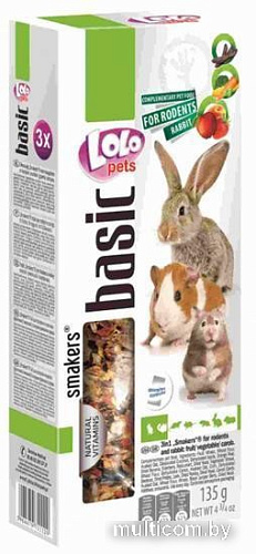 Корм для грызунов Lolo Pets Smakers для хомяка 135 г