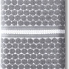 Полотенце Verossa Dots tactille 70x140 (графит/белый)
